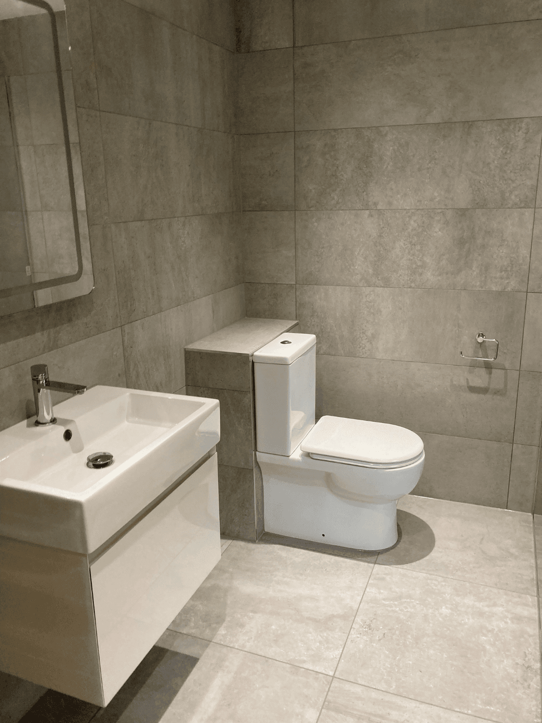 Bathroom tiling by K Hadden Tiling