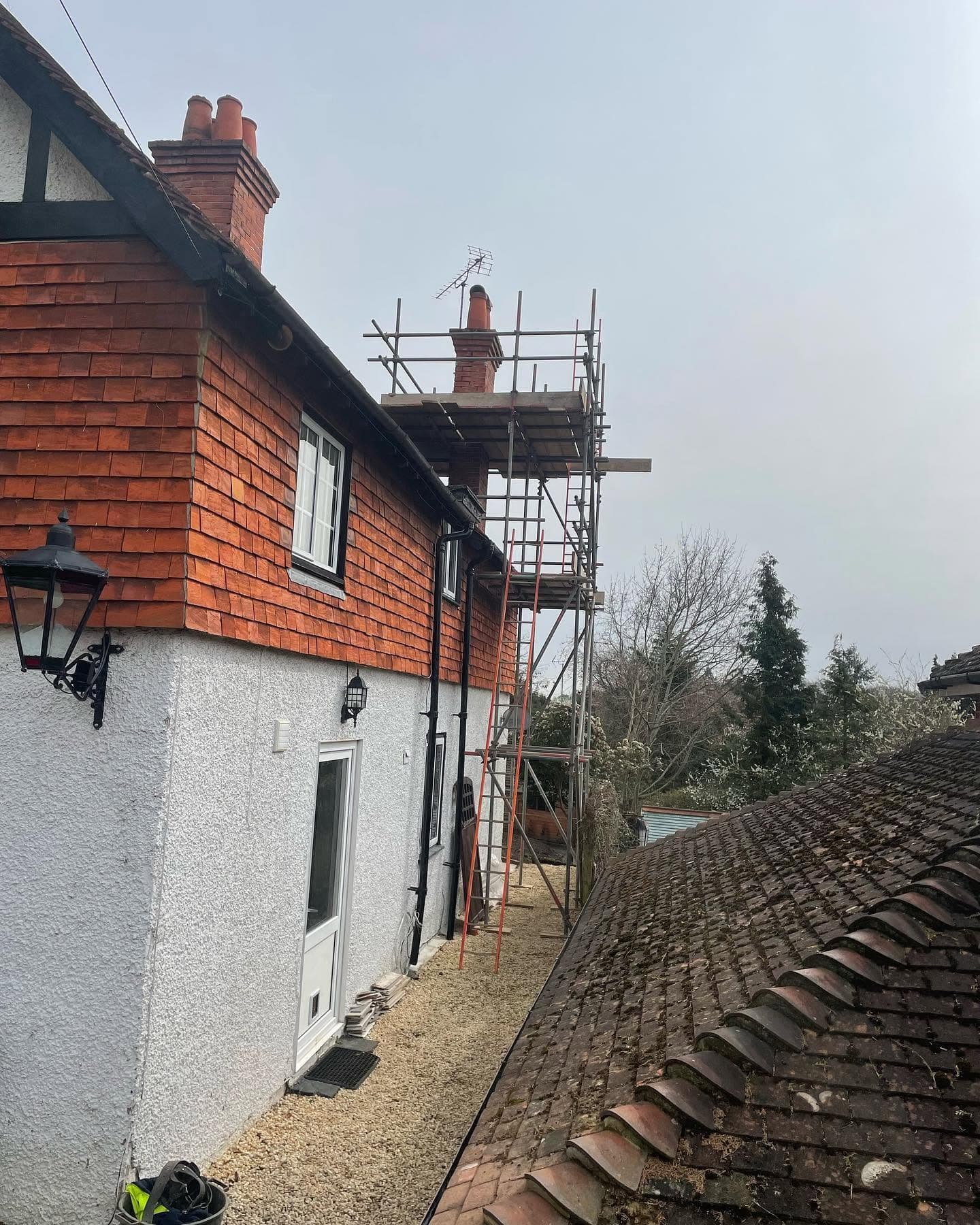 Chimney Scaffolding