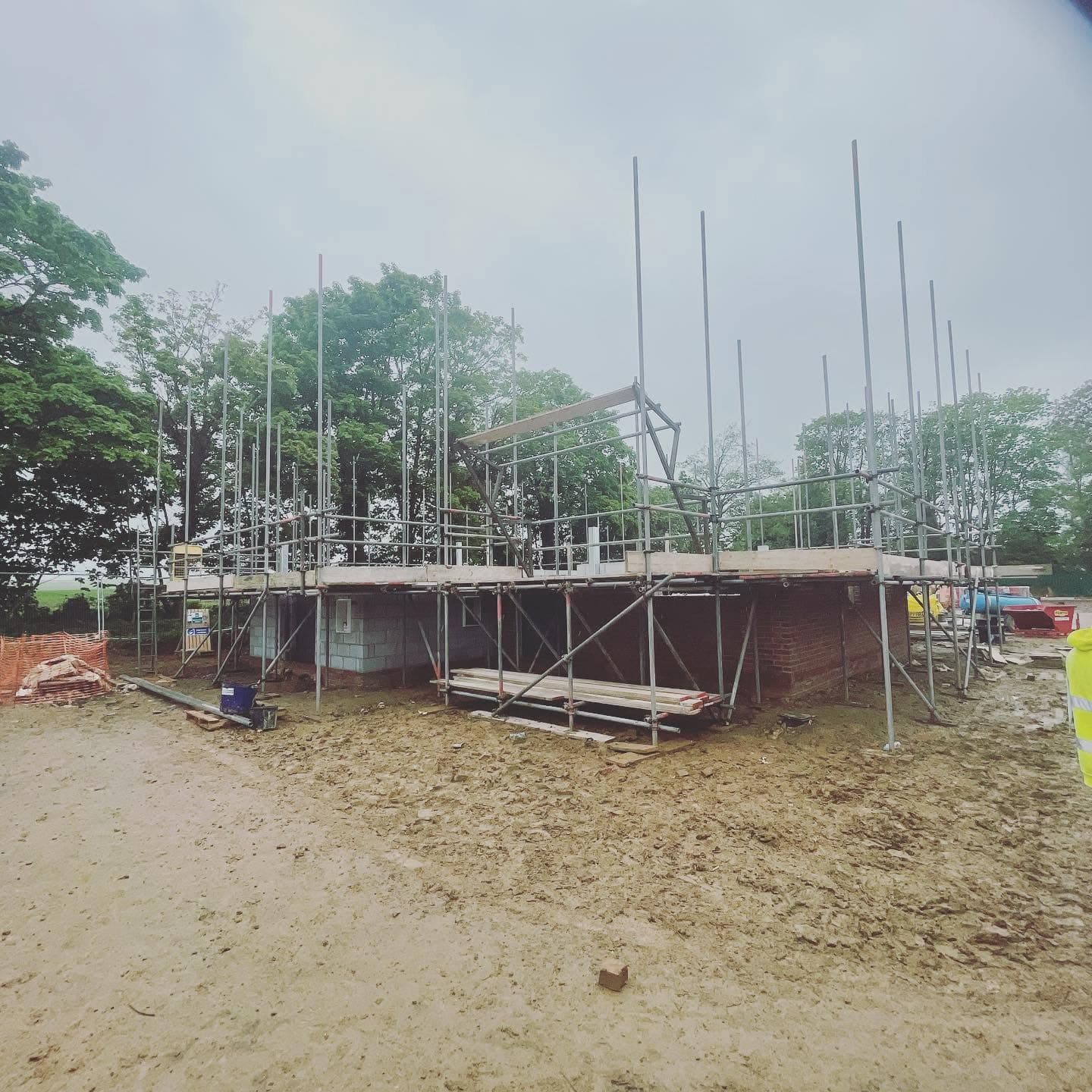 New Build Scaffolding